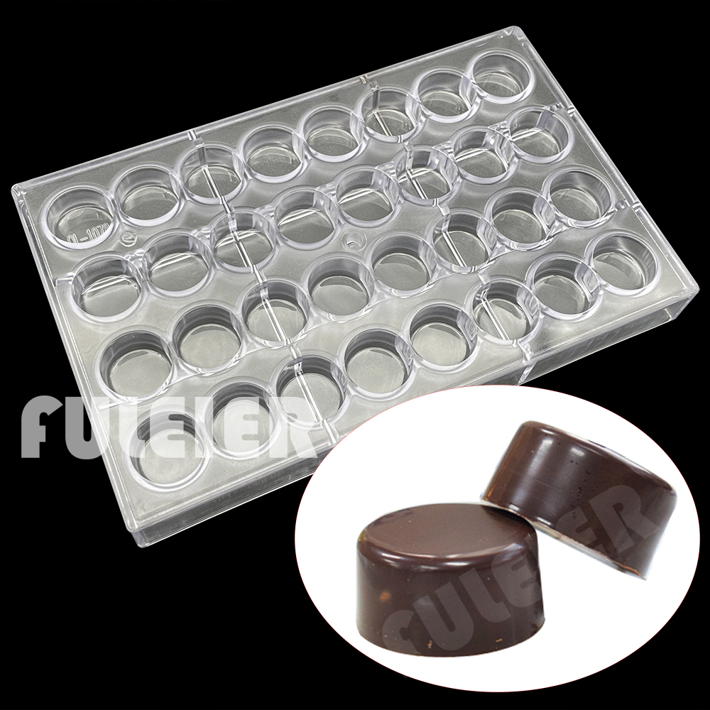 Kitchen Baking Utensils - 32 Lỗ Tròn Hình Polycarbonate KHUÔN