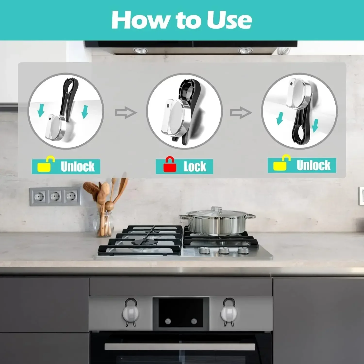 Childproof Kitchen Safety Set  - đánh giá và giá Kitchen Baking Kit