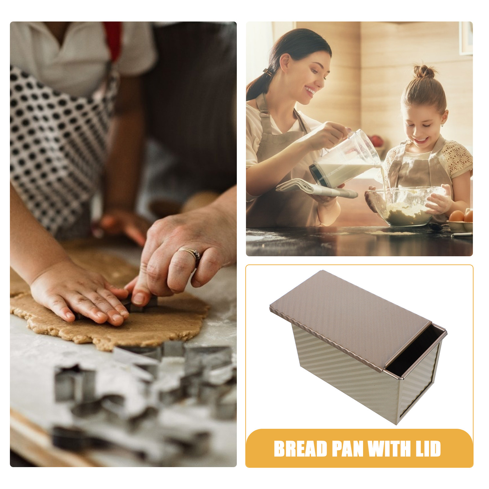 Metal Toast Bread Baking Mold  - đánh giá và giá Kitchen Baking Pans