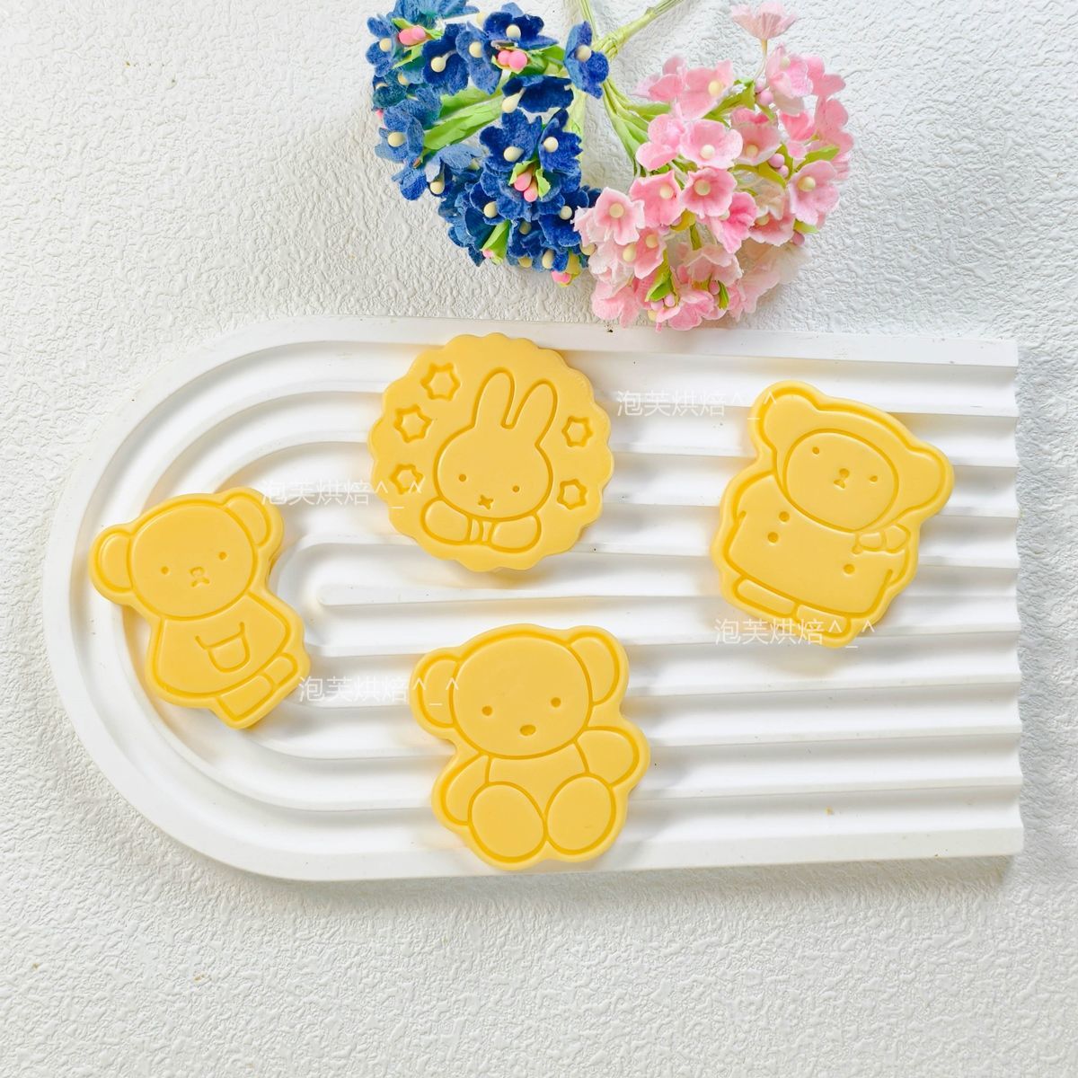 Cute 3D Press Cookie Mold with - đánh giá và giá Baking Kitchen Kids