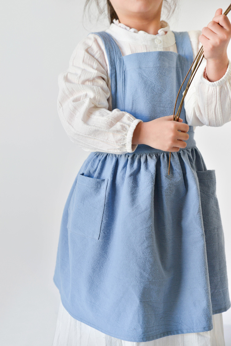 Kids Cotton Apron Dress Parent - đánh giá và giá Baking Kitchen Kids