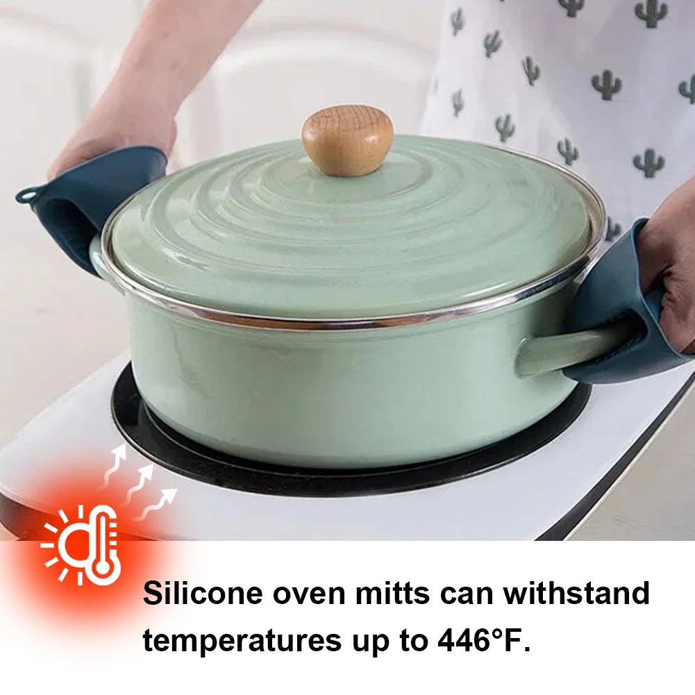 Silicone Oven Mitts Heat Resis - đánh giá và giá Kitchen Baking Pans