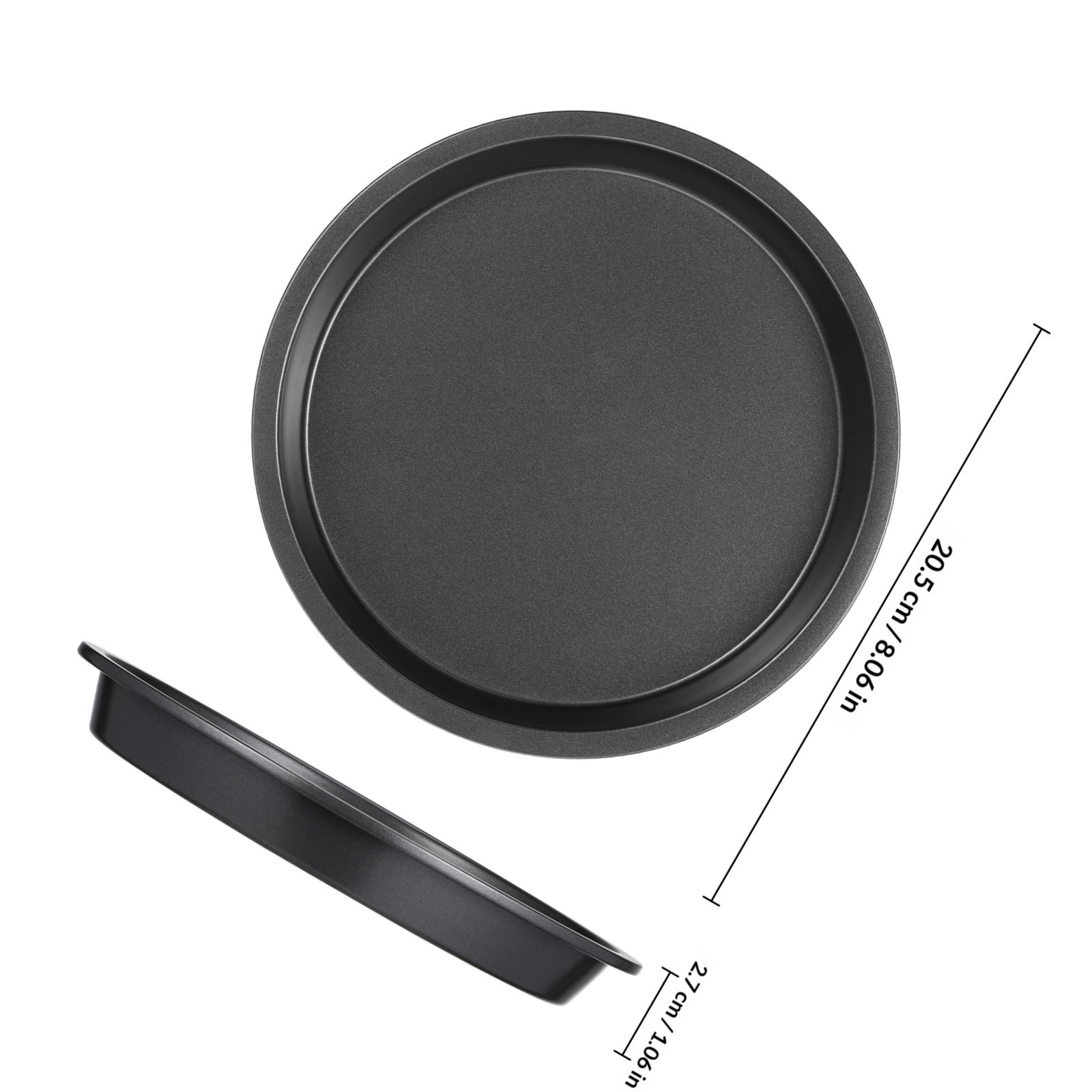 Round Carbon Steel Pizza Pan N - đánh giá và giá Kitchen Baking Pans