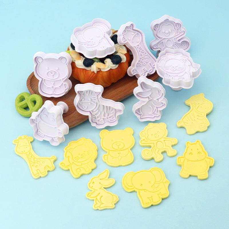 4Pcs Animal Cookie Cutter Set  - đánh giá và giá Baking Kitchen Kids