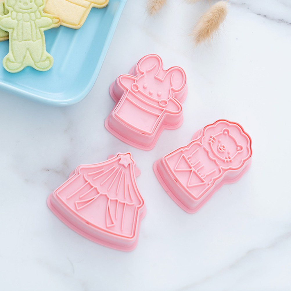 6Pcs Cookie Cutters Plastic Ci - đánh giá và giá Baking Kitchen Kids