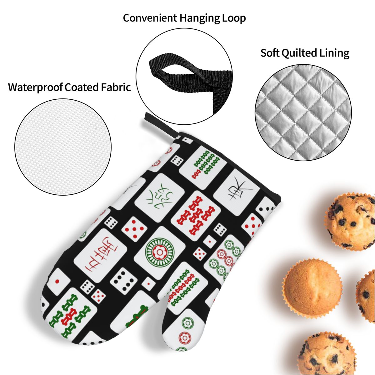 Mahjong Tiles Game Dice Oven M - đánh giá và giá Kitchen Baking Game