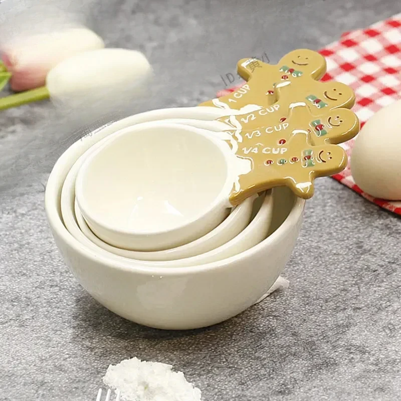 4pcs Christmas Measuring Spoon - đánh giá và giá Kitchen Baking Kit