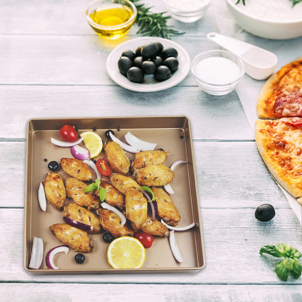 Square Pizza Baking Pan Nonsti - đánh giá và giá Kitchen Baking Pans