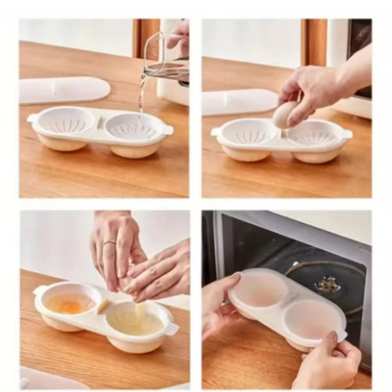 New Creative Egg Poacher Food  - đánh giá và giá Kitchen Baking Kit