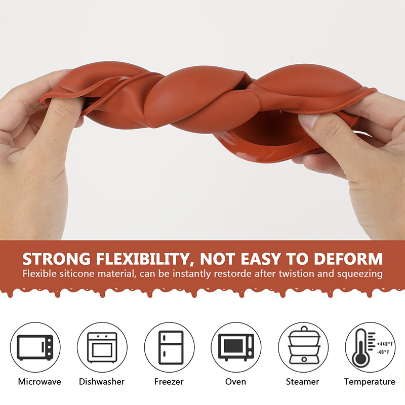 6 Cavities Semicircle Silicone - đánh giá và giá Kitchen Baking Utensils