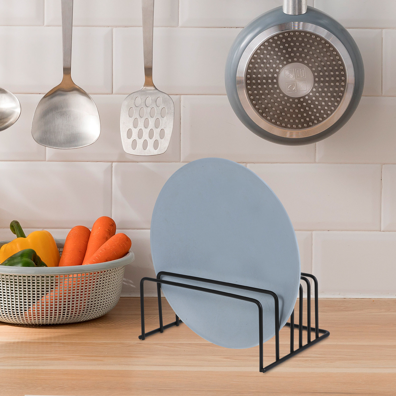 2Pcs Kitchen Storage Organizer - đánh giá và giá Kitchen Cabinet Baking Sheet Organizer
