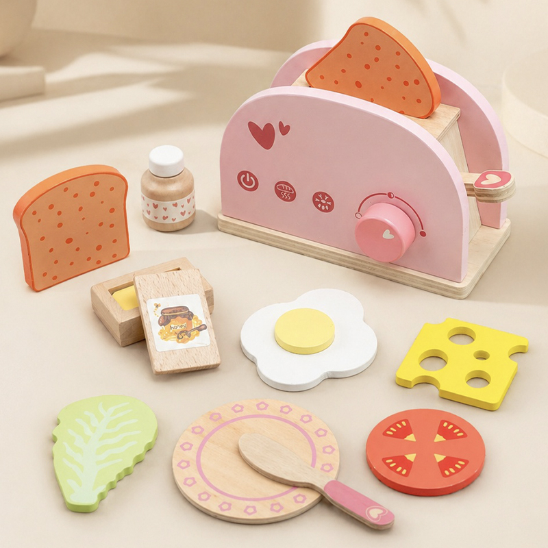Pretend Play Wooden Kitchen Se - đánh giá và giá Kitchen Baking Game