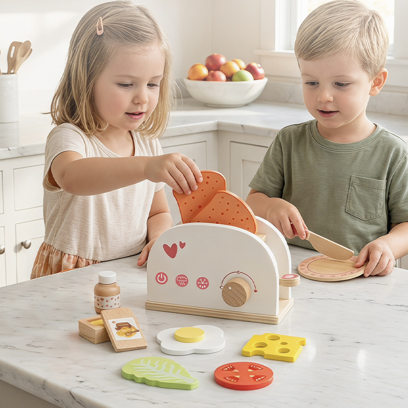 Pretend Play Wooden Kitchen Se - đánh giá và giá Kitchen Baking Game