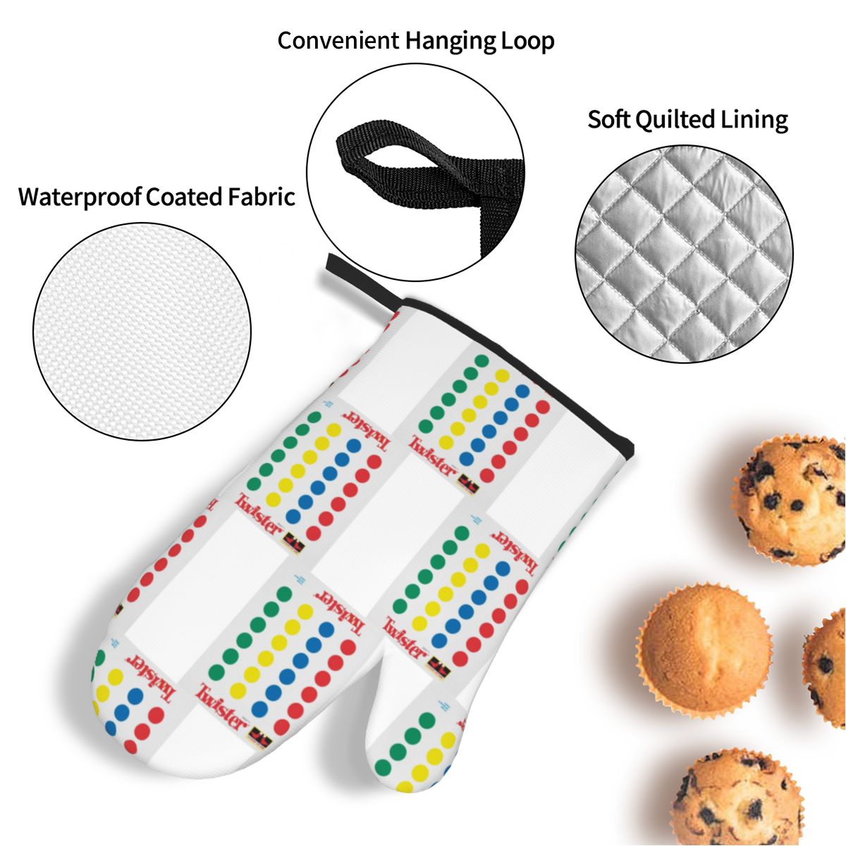 The Twister Game Blanket Oven  - đánh giá và giá Kitchen Baking Game