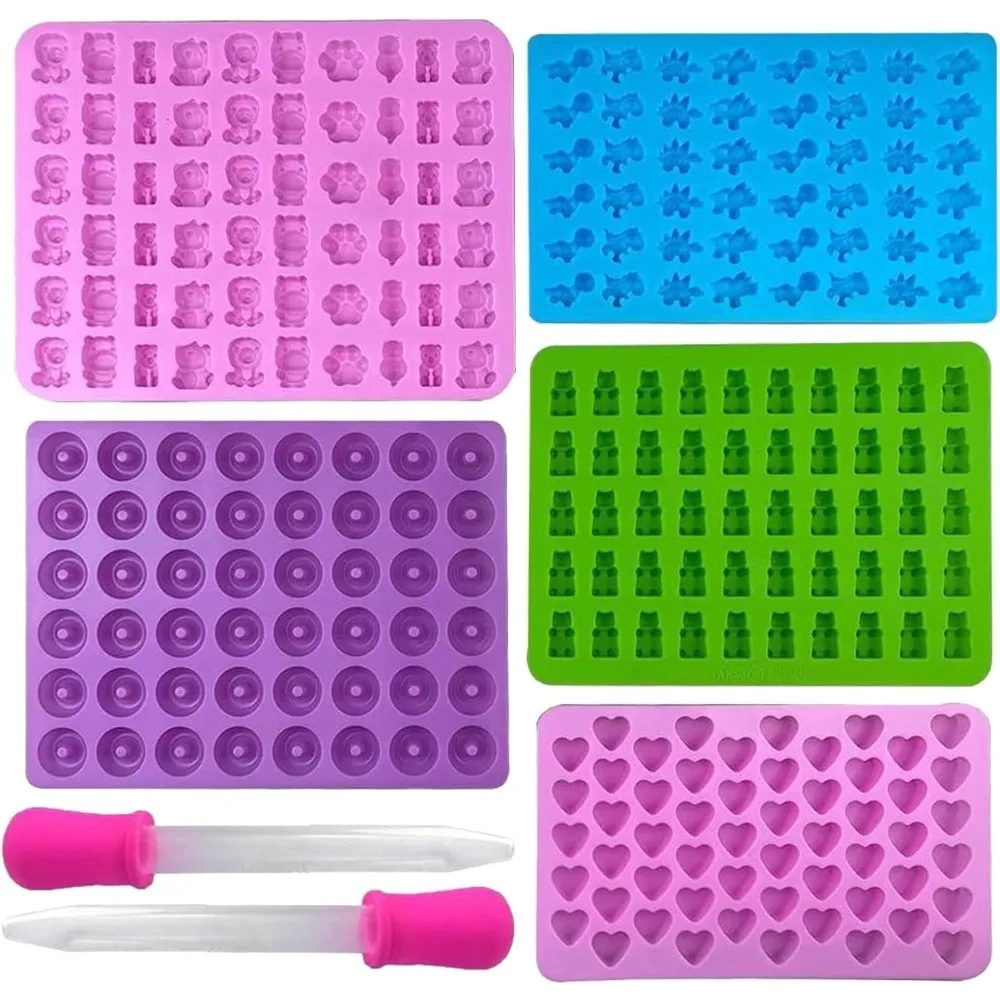 5Pcs Candy Silicone Moulds wit - đánh giá và giá Kitchen Baking Kit