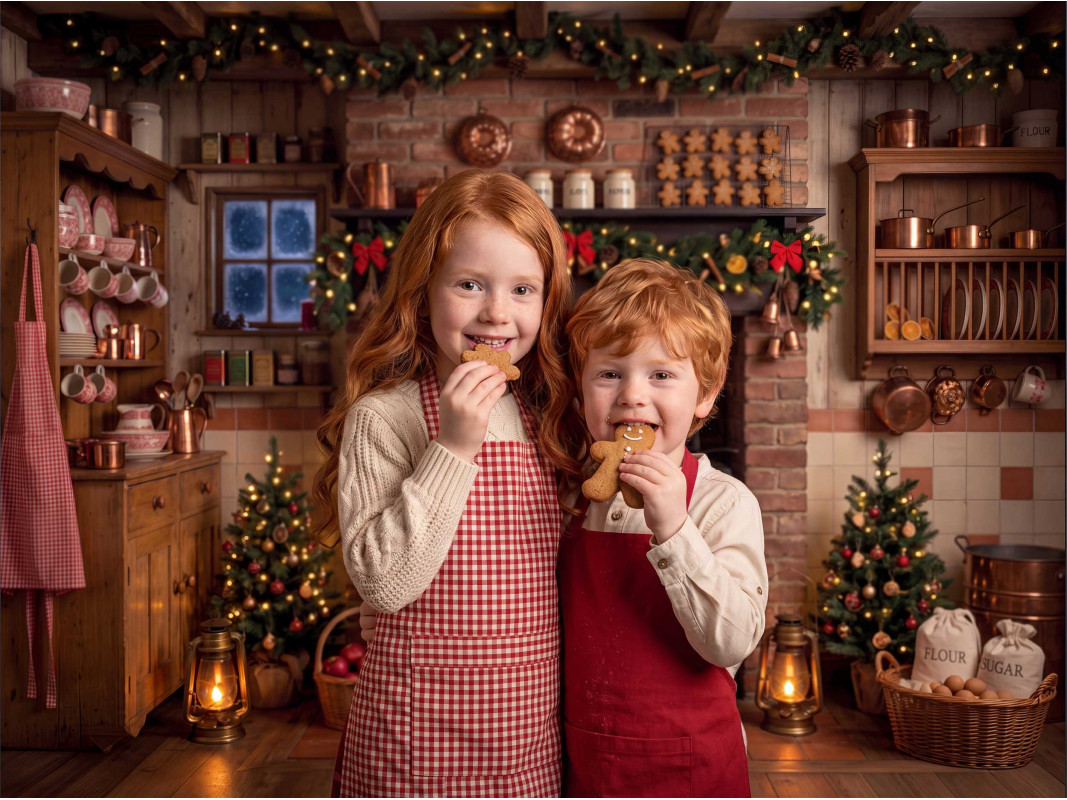 Christmas Baking Kitchen Backd - đánh giá và giá Baking Kitchen Kids